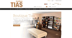 Desktop Screenshot of boutiquetias.com